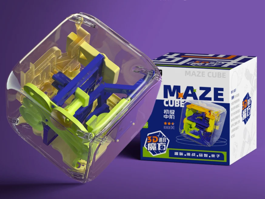 3D Perplexus Gioco Labirinto con Sfere Educativo per Bambini Cubo di Rubik Sviluppa Abilità e Concentrazione Divertente — foto 16