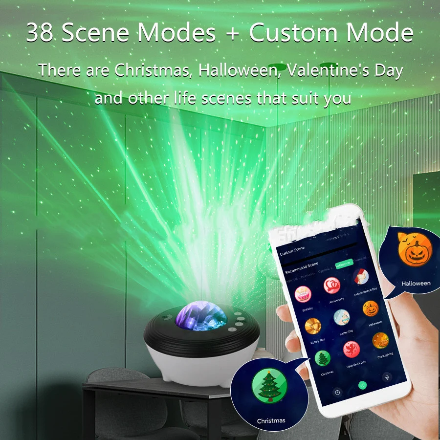 Title 6, Tuya Smart Voice Control Northern Lights Projec...