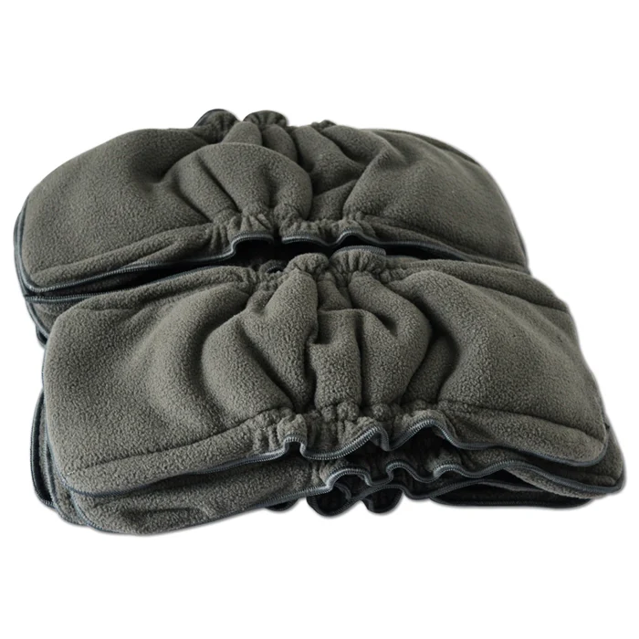 Fraldas de bebê de algodão de bambu de cinco camadas com cordão, super absorventes e macias para o conforto do seu bebê e pele delicada. — foto 4