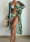 European and American split bikini beach swimsuit cover. Perfect for sunbathing, this split cover-up offers style and co — photo 4