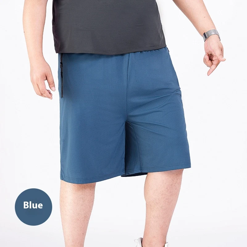 Men's Extra Large Summer Ice Silk Shorts Quick Drying Breathable Comfortable Perfect for Beach Sports and Hot Weather Ac — photo 8