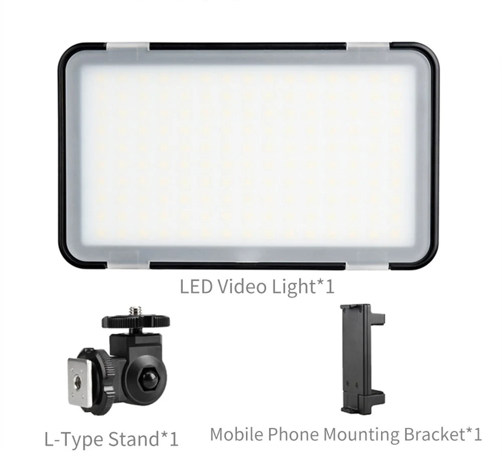 Title 3, Shenniu M150 Ultra-Thin LED Video Light for Mob...