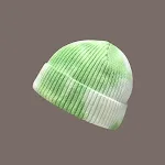 Hong Kong Style Street Tie Dye Woolen Hat. A warm and stylish winter hat. Perfect for urban looks, offering comfort and — photo 6