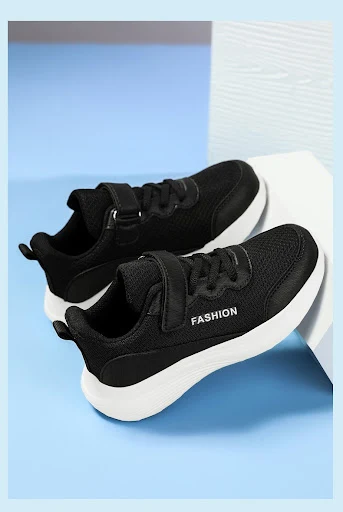 Title 6, Breathable Mesh Boys Sports Running Shoes. Lig...
