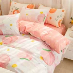 Jogo de cama de algodão puro de quatro peças, lençol, edredom para noites de sono confortáveis. Durma com a maciez e qualidade do algodão. — foto 13