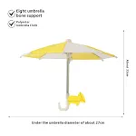 Yellow And White Toy Umbrella