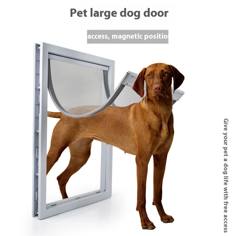 Title 3, Puerta para perros con entrada y salida, posici...
