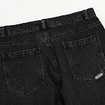 Jeans American Retro High Street Washed, un look casual e alla moda. Ideali per un outfit quotidiano con stile unico e originale. — foto 9