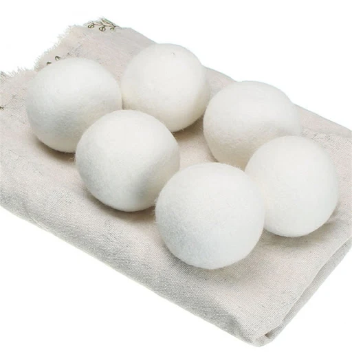 Title 6, Reusable Organic Wool Dryer Balls