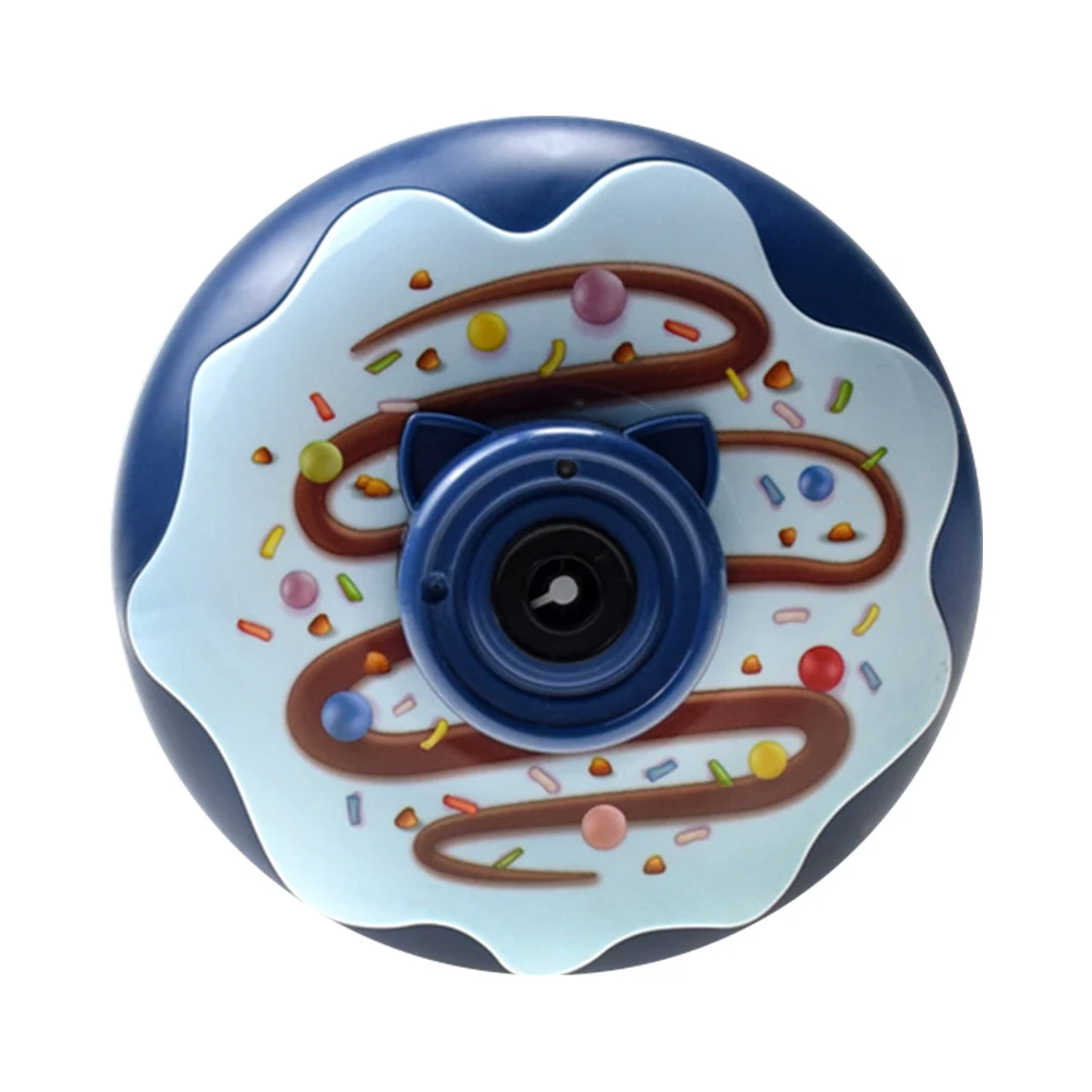 Macchina per bolle di sapone elettrica a forma di ciambella cartoon per bambini — foto 16