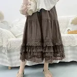 Saia Soltinha de Verão Feminina Conforto e Estilo para o Calor. Tecido Leve e Caimento Solto, Ideal para um Visual Fresco e Despojado em Dias Quentes — foto 3