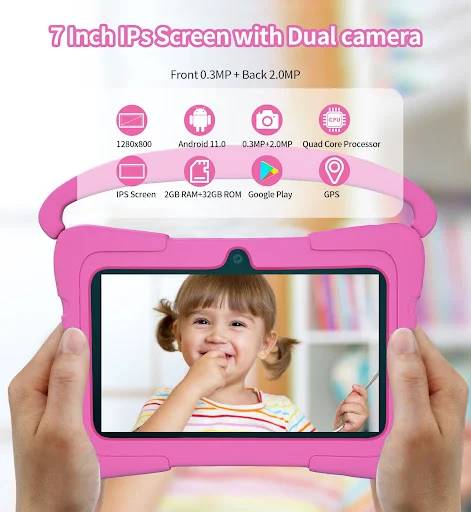 Title 12, Tablet Android Inteligente Infantil 7 Polegadas...