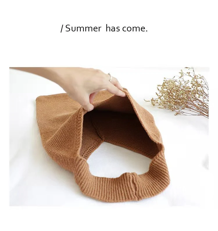 Title 16, Fashion Retro Wool Knitted Bag Portable Knitted...