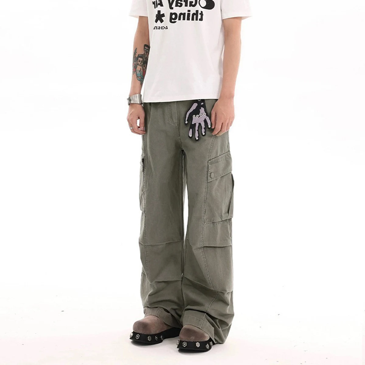 Coarse Brushed Old American Overalls Unmatched Durability and Comfort for Tough Jobs Classic Style Workwear Built to Las — photo 3