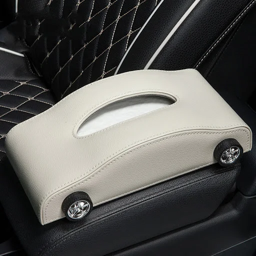 Title 7, Multifunktionale Auto-Taschentuchbox mit tempor...