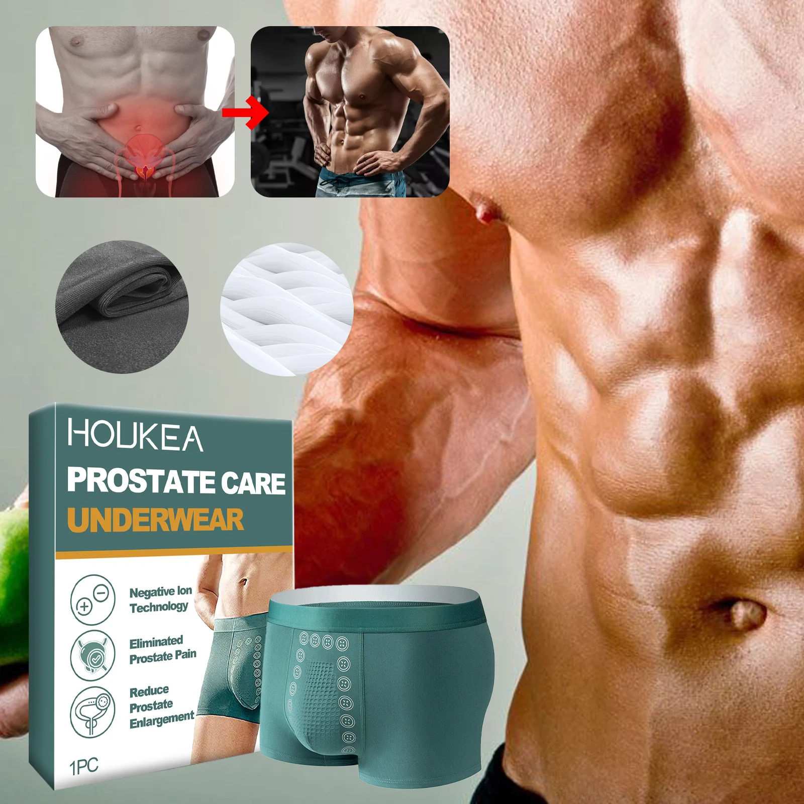 Intimo Uomo Protezione Solare e Cura del Corpo Vitalità Forte, per una protezione completa e un benessere duraturo. — foto 6