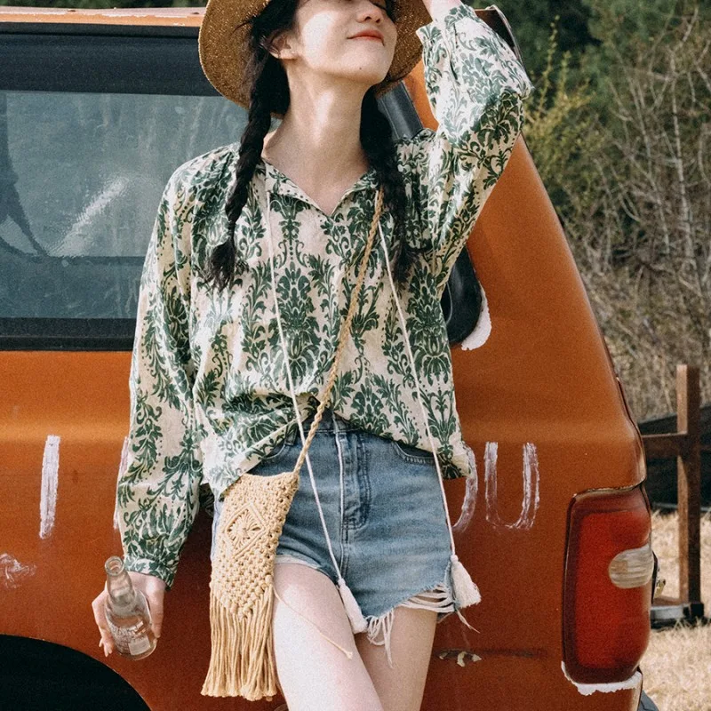 Title 5, Sun Protection Cardigan Pullover Top Bohemian S...