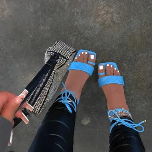 Title 3, Beach flat-toe strappy sandals offer summer com...