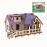 Quebra-cabeça Estéreo de Madeira Modelo de Carro DIY Brinquedo Construa seu próprio carro estéreo de madeira, divirta-se montando e criando. — foto 16