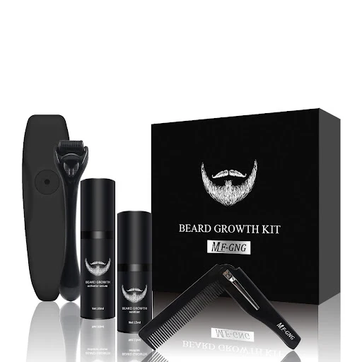 Title 3, Beard Nourishing Liquid Microneedle Set stimula...