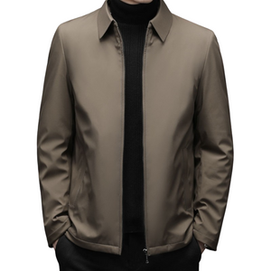 Casual Middle-aged Men's Winter Jacket Thickened Lapel. A warm and comfortable coat for cold weather. Perfect for everyd — photo 3
