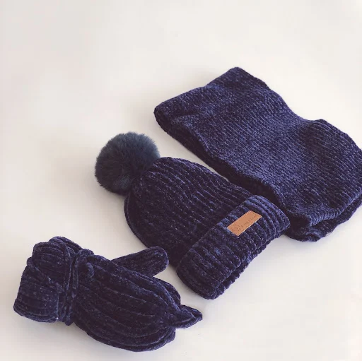 Title 8, Conjunto Infantil Hanfan Chenille Pelúcia de Co...