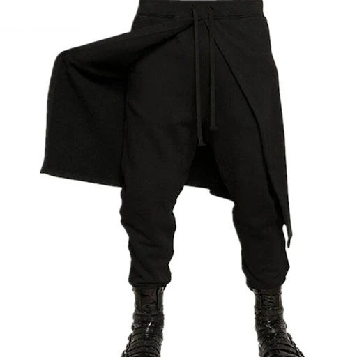 Title 5, Mens Fashion Patchwork Baggy Pants Comfortable...
