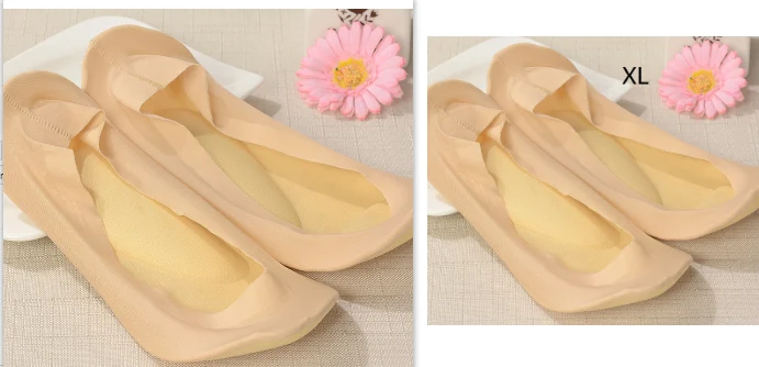 3D Boog Voetmassage Gezondheidszorg Vrouwen Zomer Sokken Ijs Zijden Sokken Ondiepe Mond Silicagel Onzichtbare Slippers Voetverzorging — foto 47