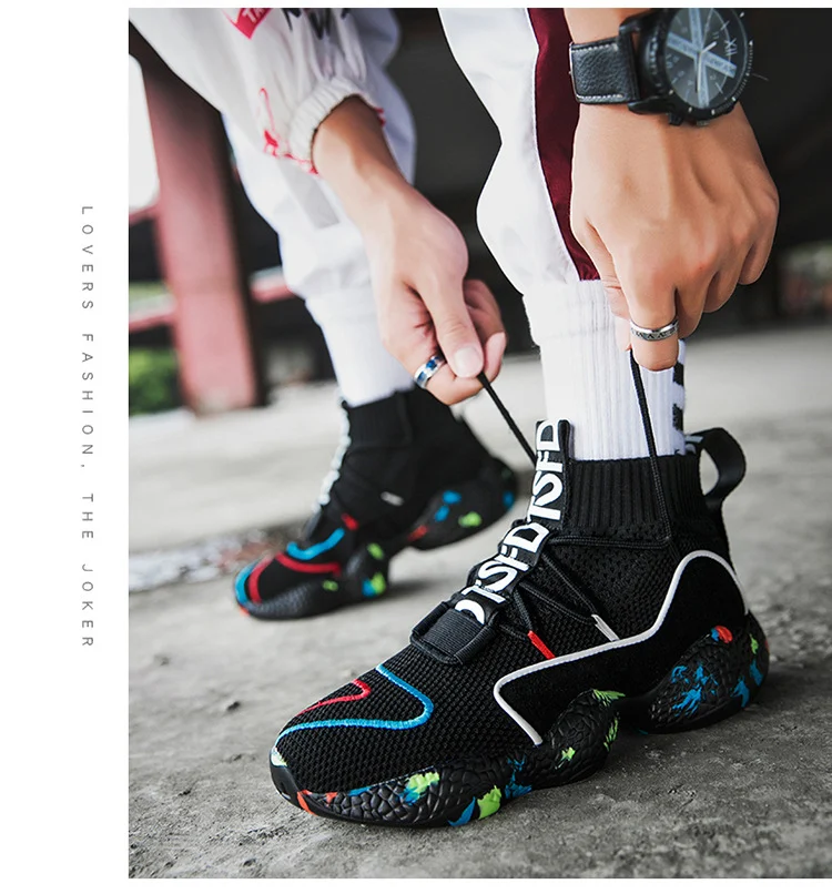 Title 5, Camouflage socks shoes for men and women, breat...
