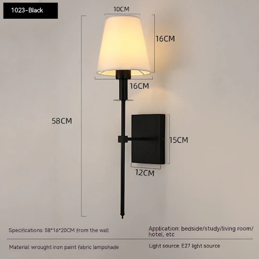 Title 5, Indoor Bedroom Bedside Reading Wall Lamp Adjust...