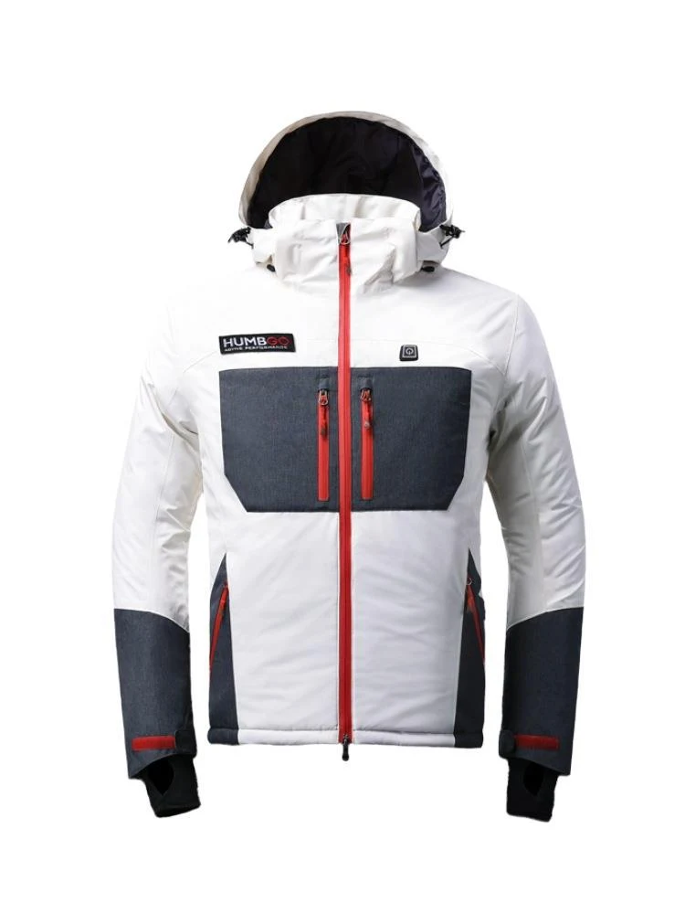 Jaqueta de aquecimento inteligente de inverno espessada. Aquecimento instantâneo, proteção contra o frio. Ideal para climas frios, design moderno e conforto. — foto 1