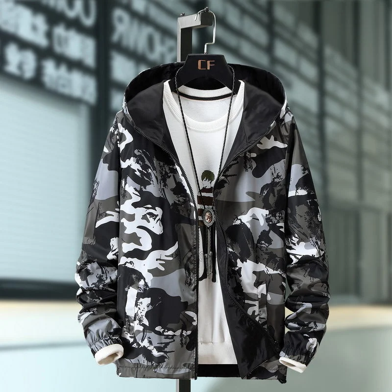 Casaco de trabalho masculino primavera e outono reversível, ideal para atividades laborais e uso casual, design funcional e confortável. — foto 4