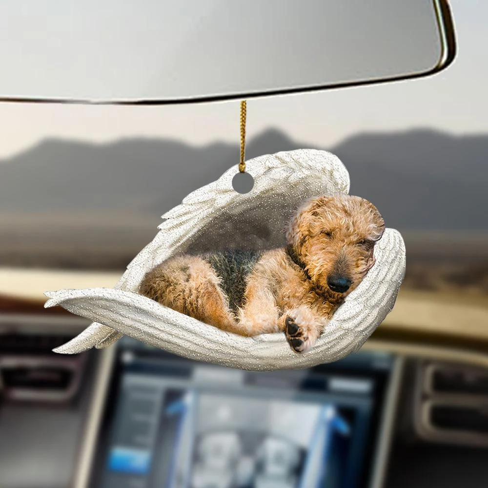 Car Pendant Sleeping Dog Angel Home Decor Acrylic Showcase Hanging Ornaments for Doors, a Unique Gift for Pet Lovers. — photo 35