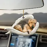 Car Pendant Sleeping Dog Angel Home Decor Acrylic Showcase Hanging Ornaments for Doors, a Unique Gift for Pet Lovers. — photo 35
