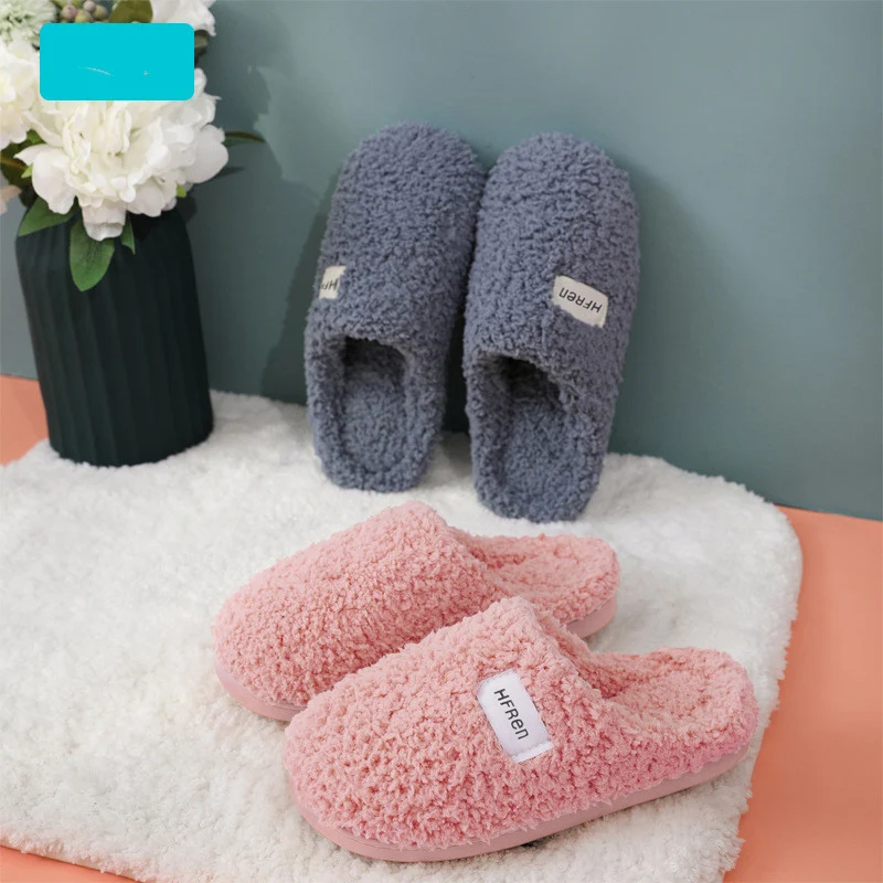 Tapete de algodão felpudo, aconchegante, antiderrapante para casa no outono e inverno. Design simples, ambiente acolhedor e calor. — foto 1
