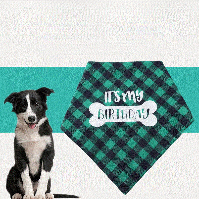 Title 3, Pet Saliva Soft and Delicate Triangle Towel, Ab...