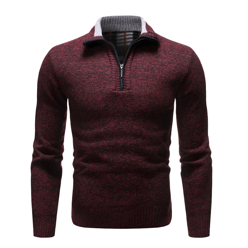 Title 11, Herren-Revers-Pullover Der stilvolle Herren-Rev...