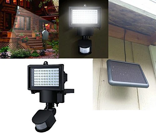 Title 2, Refletor holofote LED solar com sensor infraver...