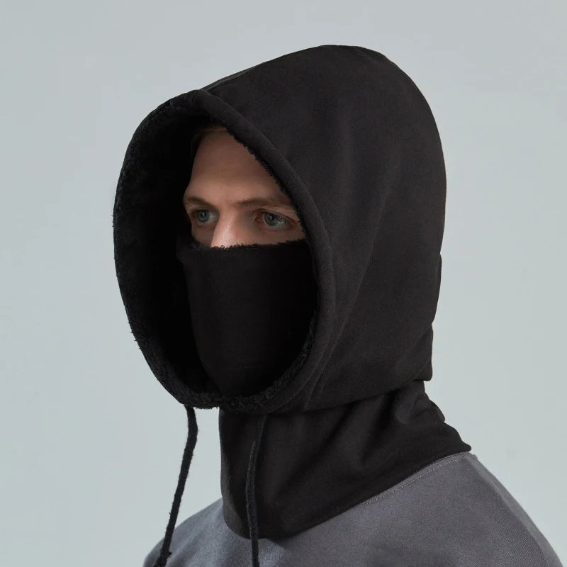 Wintermuts Heren Outdoor Fietsen Hoofddeksel Bescherming tegen de kou Ademend en warm Ideaal voor winterse fietstochten en buitenactiviteiten — foto 2