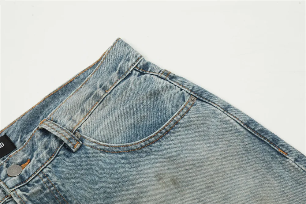 Heren Ripped Dirty Denim Baggy Broek, Losse Pasvorm, Stoer en Comfortabel, Ideaal voor een Casual en Trendy Look, Perfect voor Elke Dag — foto 15