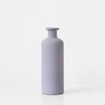 Mouth Glass Vase Clear Blue Simple Nordic for inserting flowers. Perfect for creating a minimalist and elegant decor, ad — photo 9