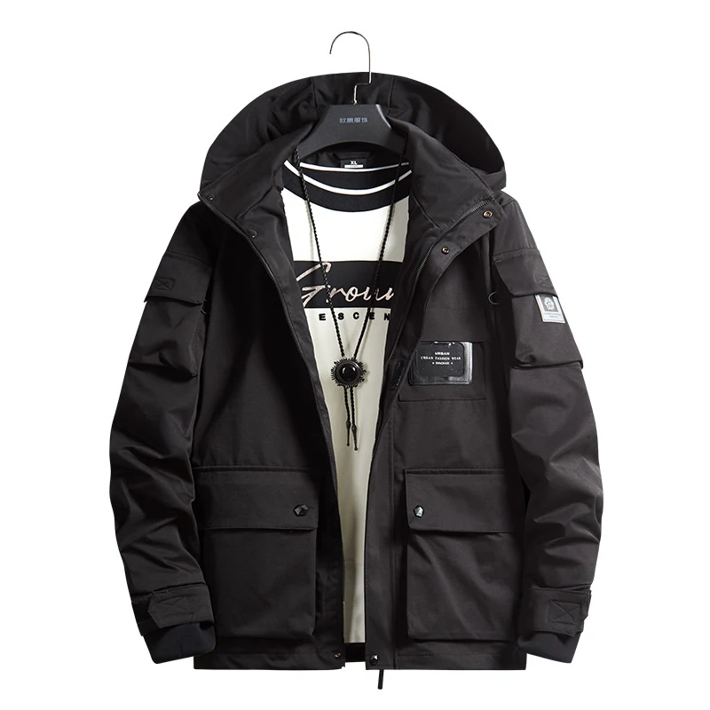 Title 5, Multi Pocket Tooling Trend Trench Coat offers v...