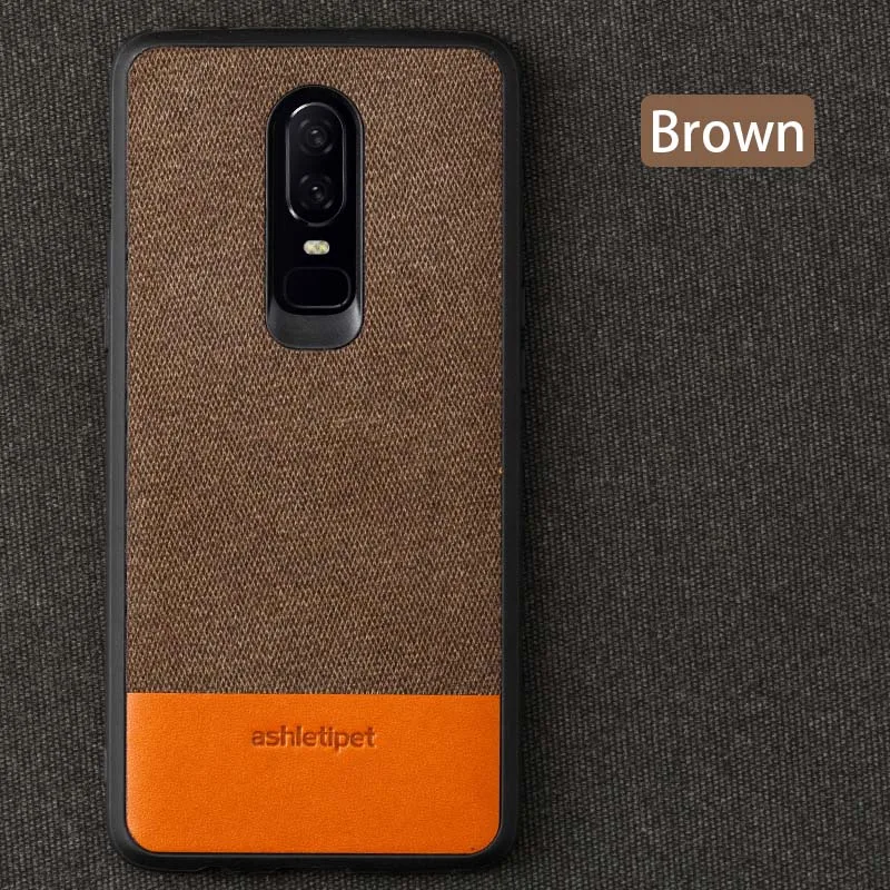Title 4, Funda de cuero anticaída con diseño de tela par...