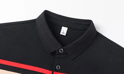 Business Polo Shirt Fashion Top Men's Stylish Professional Wear Breathable Fabric Perfect Fit Comfortable for Office and — photo 6