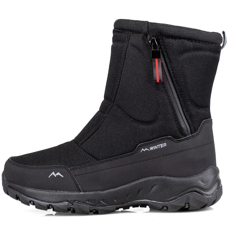 Thickened couple snow boots. Warm, waterproof winter boots for ultimate comfort and protection in cold and snowy conditi — photo 7