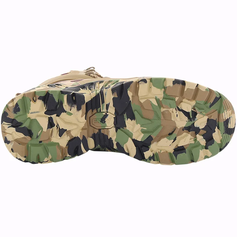 Title 4, Scarpe alte da uomo camouflage Stivali da trekk...