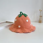 Chapéu de malha infantil com aba larga e quente Proteja seu filho do frio e sol com conforto e estilo Gorro infantil macio e aconchegante Perfeito para inverno — foto 3