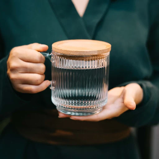 Title 5, Japanese New Round Coffee Cup Transparent Strip...