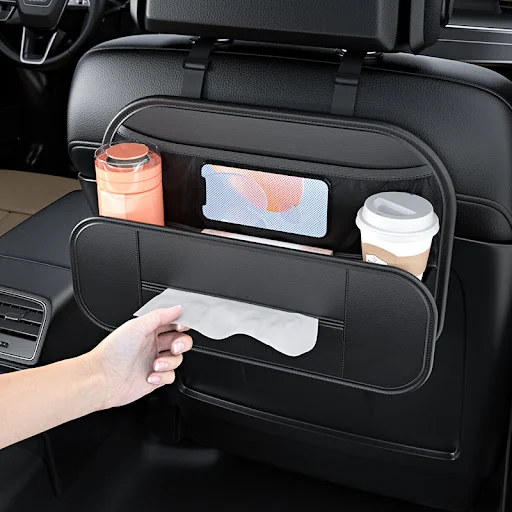 Title 5, Car Seat Back Storage Bag. Organize your car in...