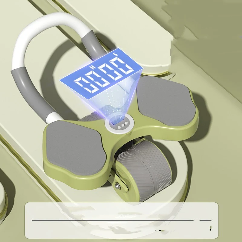 Roda abdominal com retorno automático e temporização inteligente. Fortaleça seu abdômen com facilidade e eficiência. — foto 5